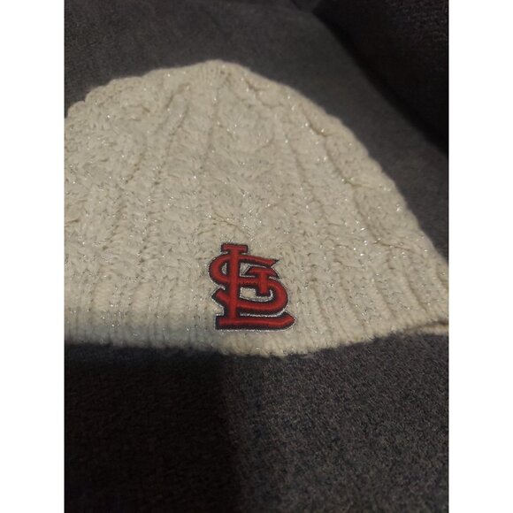 St Louis Cardinals STL Knit Beanie Hat Slip On Winter One Size Embroidered - Picture 2 of 6
